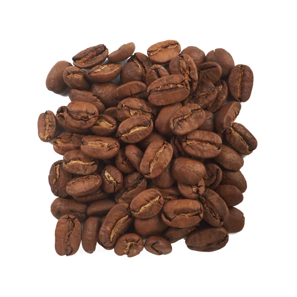 Кофе в зернах Эспрессо № 2 (Арабика Бразилия и Колумбия 80% / Робуста Уганда 20%), 1000 гр