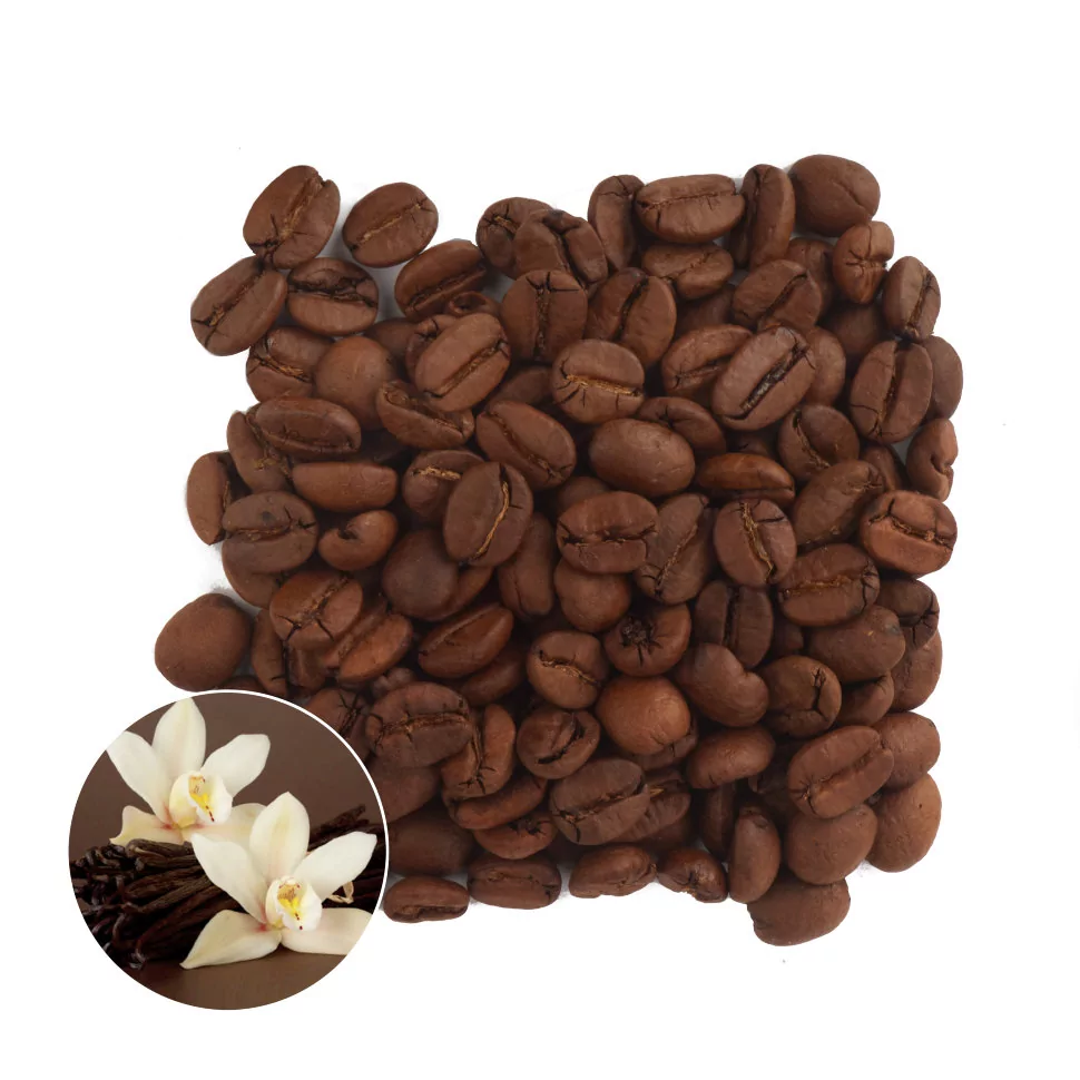 Кофе в зернах "Французская ваниль" ароматизированный, 1000 гр