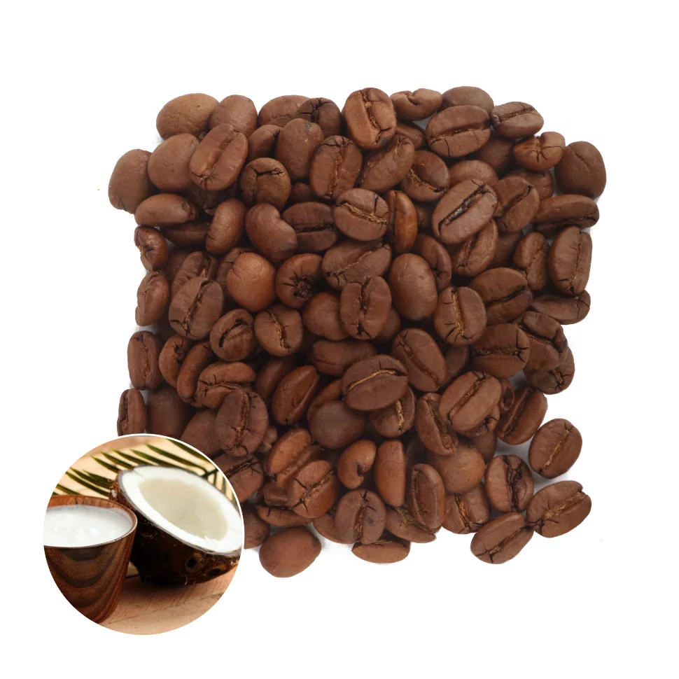 Кофе в зернах "Кокосовые сливки" ароматизированный, 1000 гр
