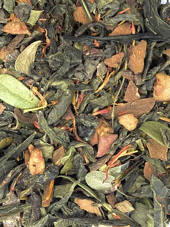 Зеленый чай Яблоко с корицей
